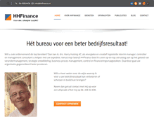 Tablet Screenshot of hhfinance.nl
